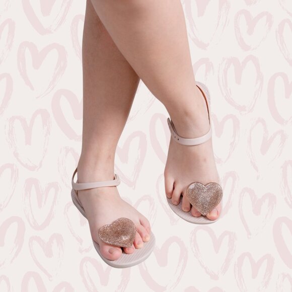 ZHOELALA – Sandals Comfort "BIG LOVE" • Soft Snow - Picture 5 of 10